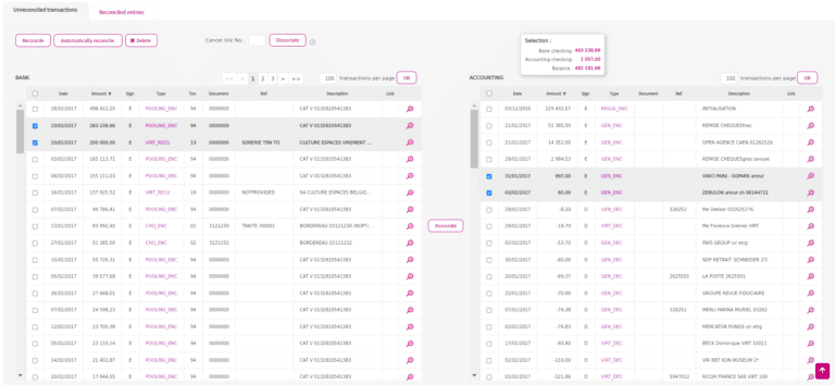 Accounting reconciliation Capturee 3